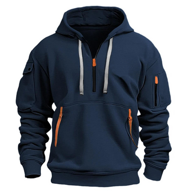 Ludomir - Long Sleeve Multi Pocket Hoodie