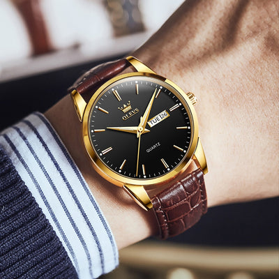 Luxury Business Leather Watch™