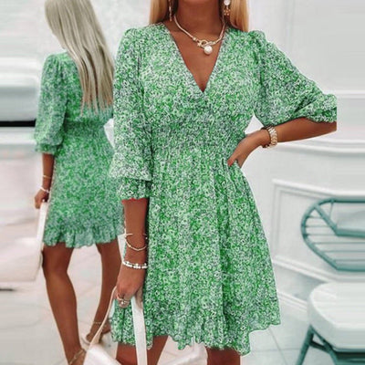 Addison™ - Elegant Floral Dress