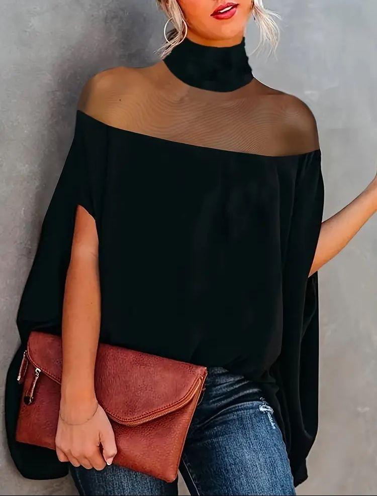 Zavira™ - Modern Draped Top