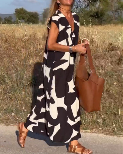 Alvina™ - Relaxed Abstract Dress