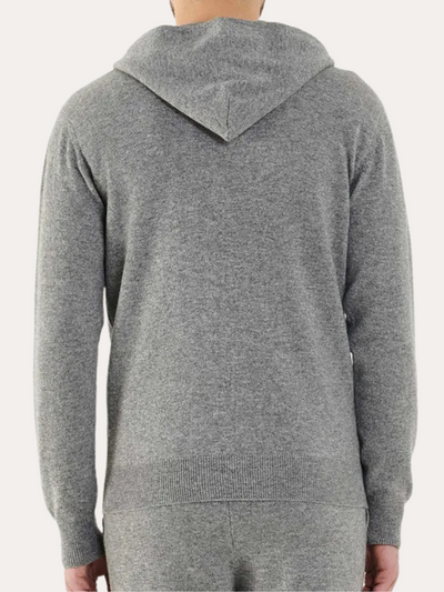 Alexis Zip Vest - Light Grey