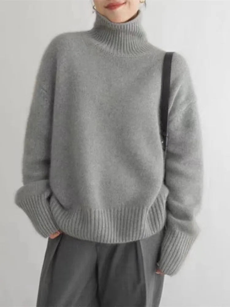 Irene - Cozy Turtleneck Sweater