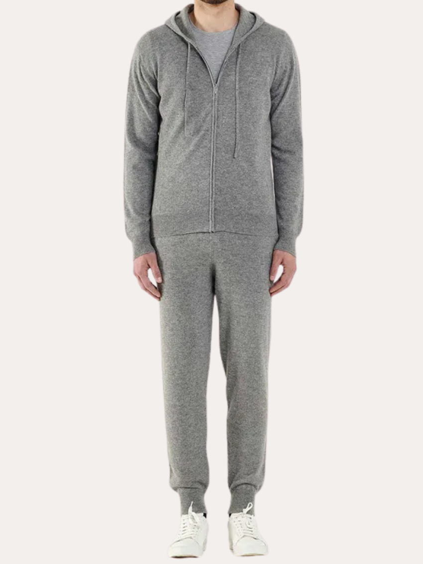 Alexis Zip Vest - Light Grey