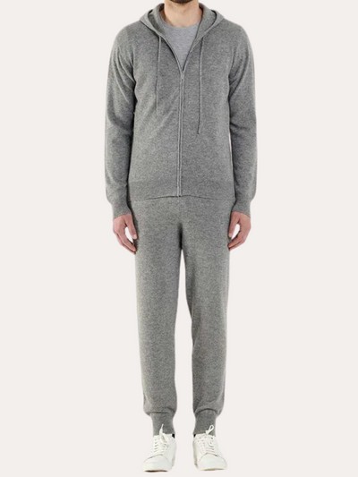 Alexis Zip Vest - Light Grey