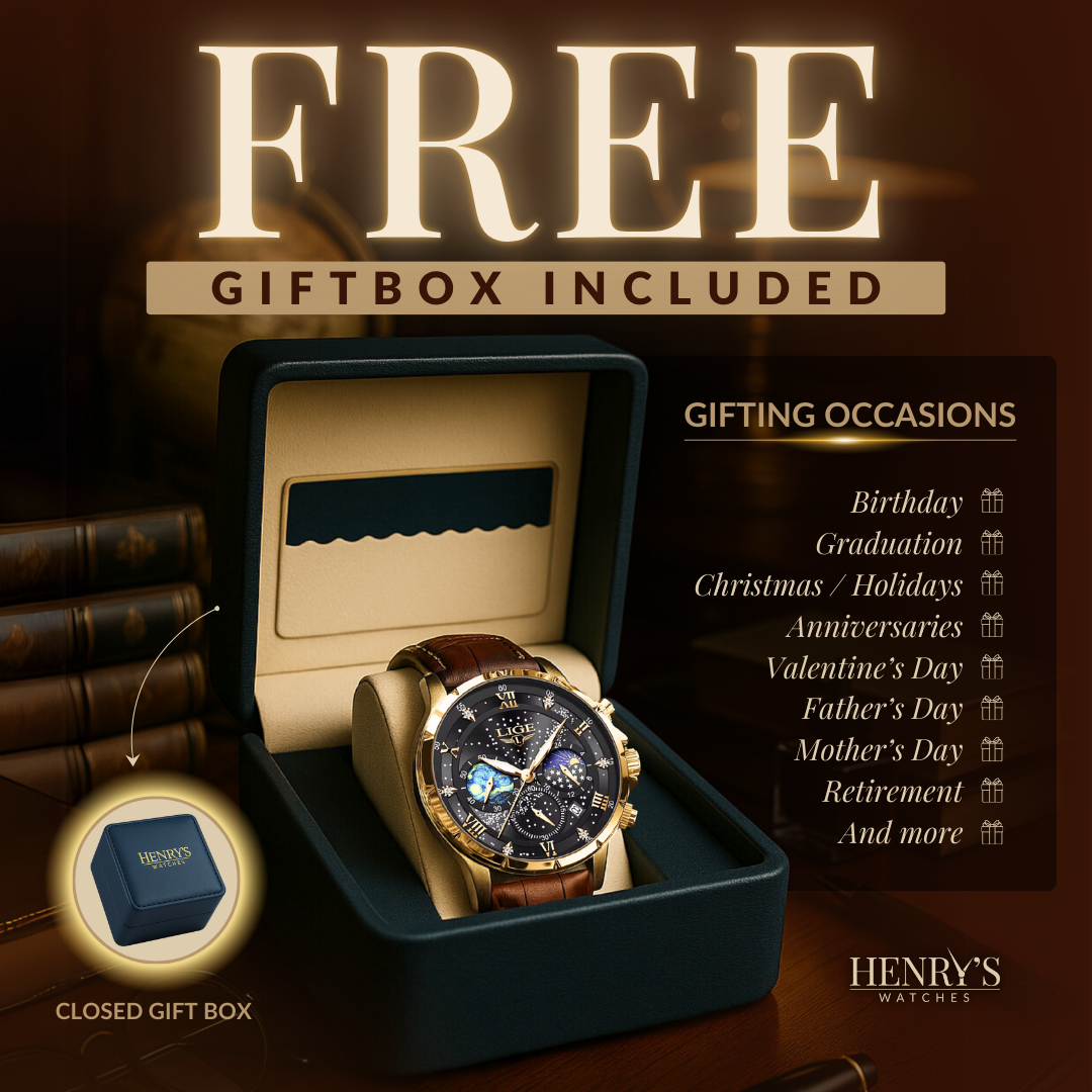 4-Piece Fashion Watch and Bracelet Set