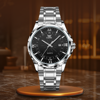 Steel Silver Black