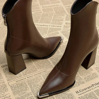 Chelsea™ | Stylish and Comfortable Leather Heels