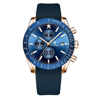 Silver Blue (leather strap)