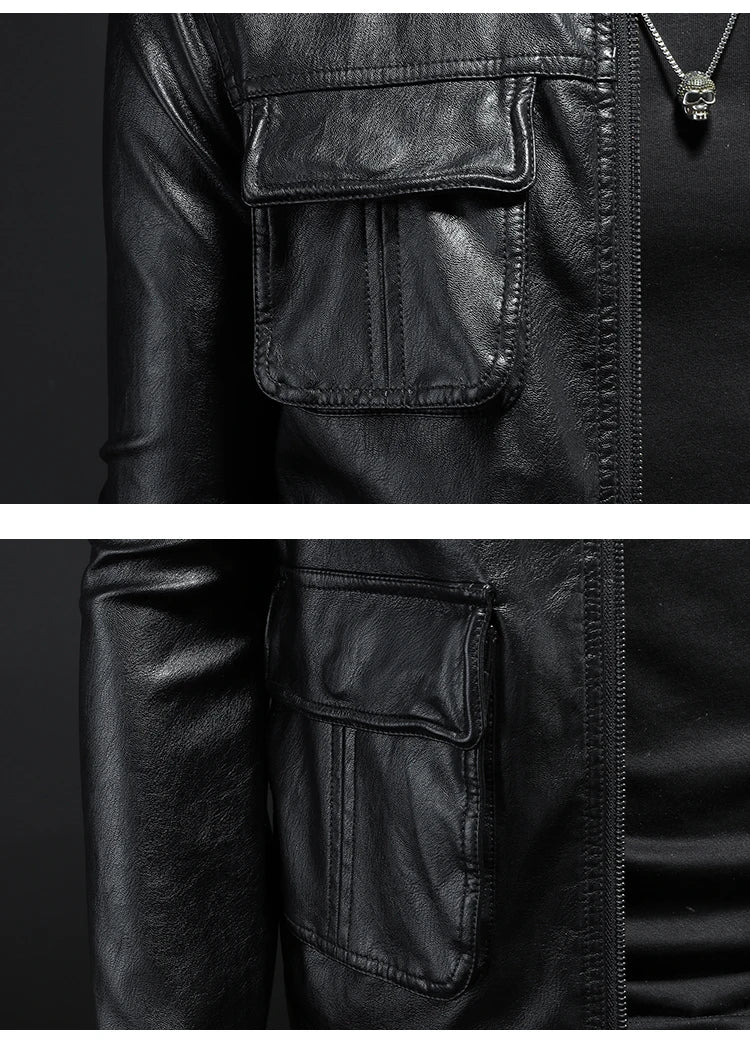 Kasper™ Taktik – Gray utility jacket with multiple pockets