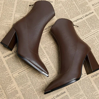 Chelsea™ | Stylish and Comfortable Leather Heels