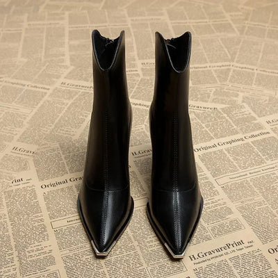 Chelsea™ | Stylish and Comfortable Leather Heels